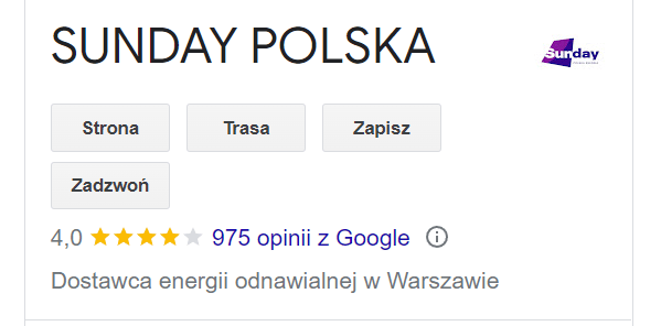 sunday polska opinie